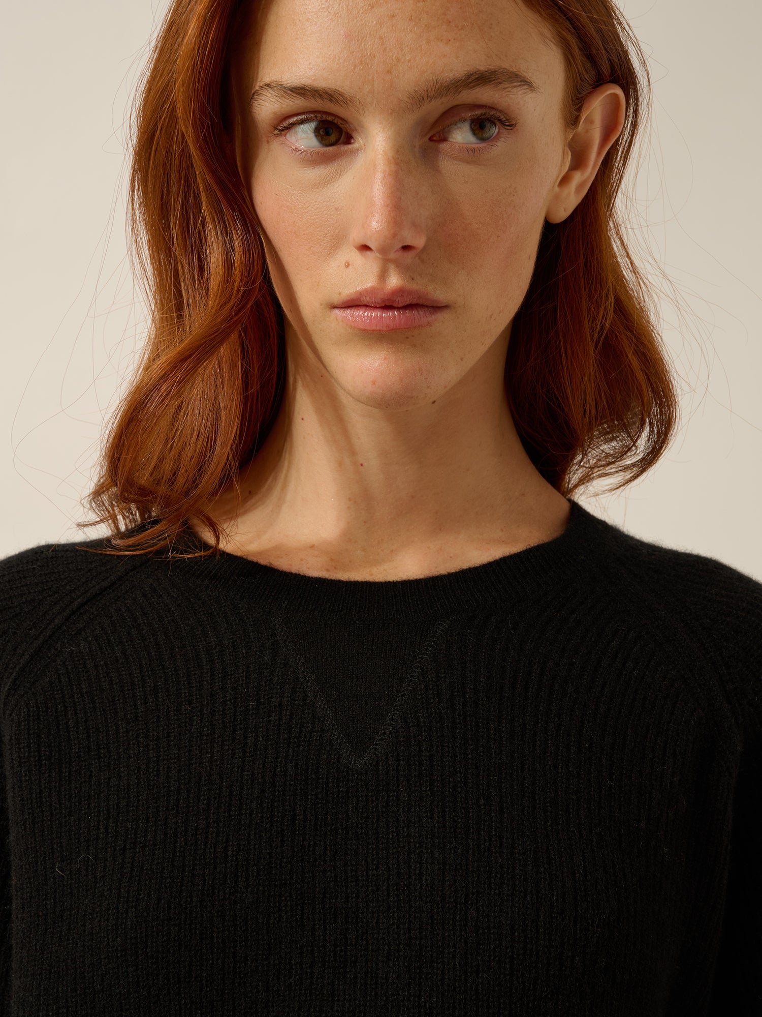 ISADORA pull col rond noir