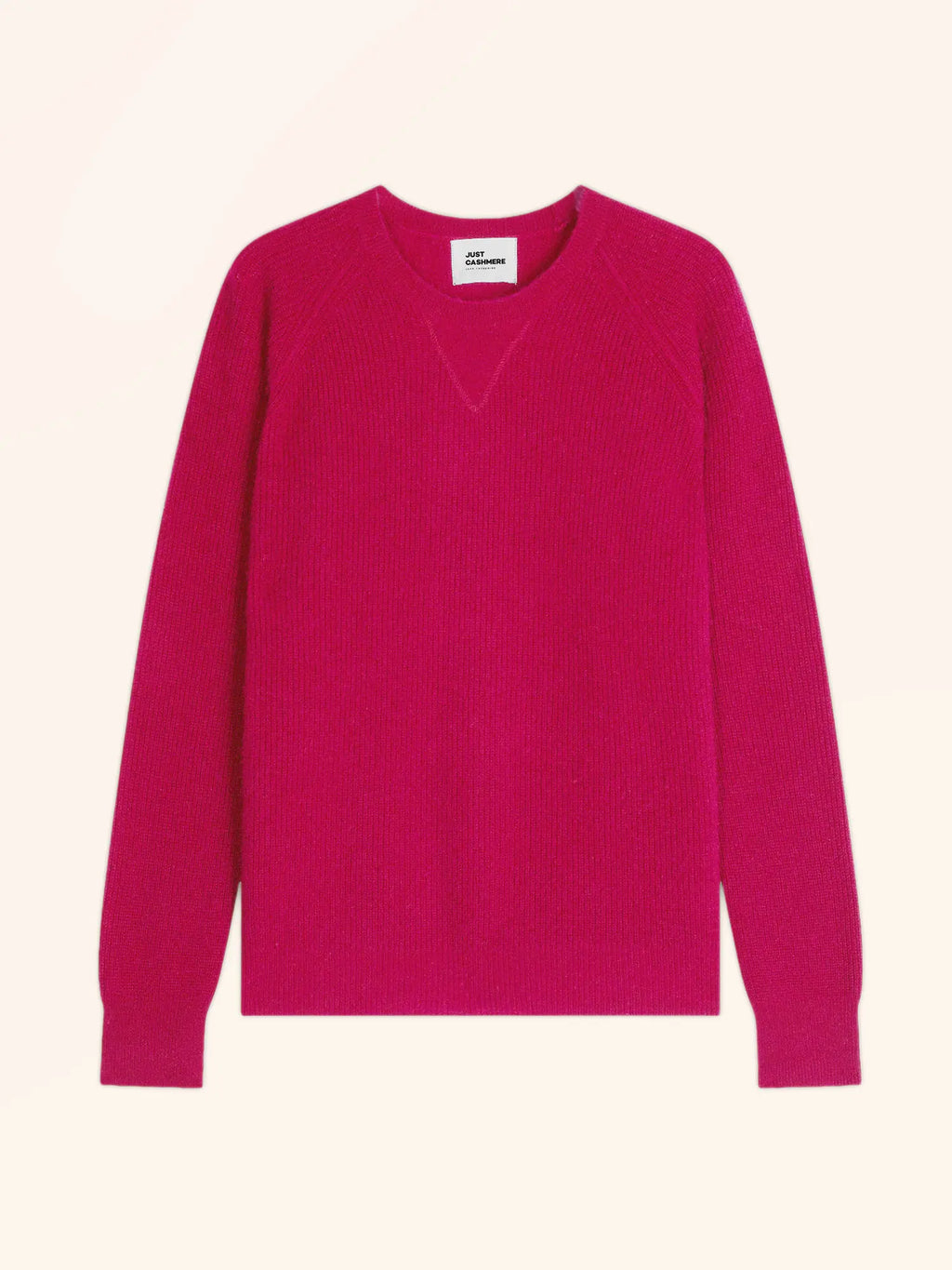 ISADORA pullover rundhalsausschnitt fuchsia