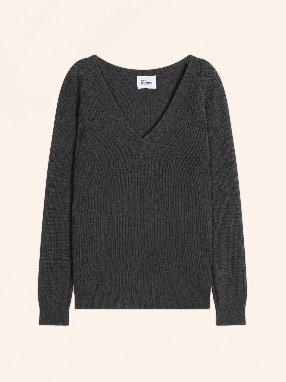 ARISTA pullover v-ausschnitt anthrazit meliert