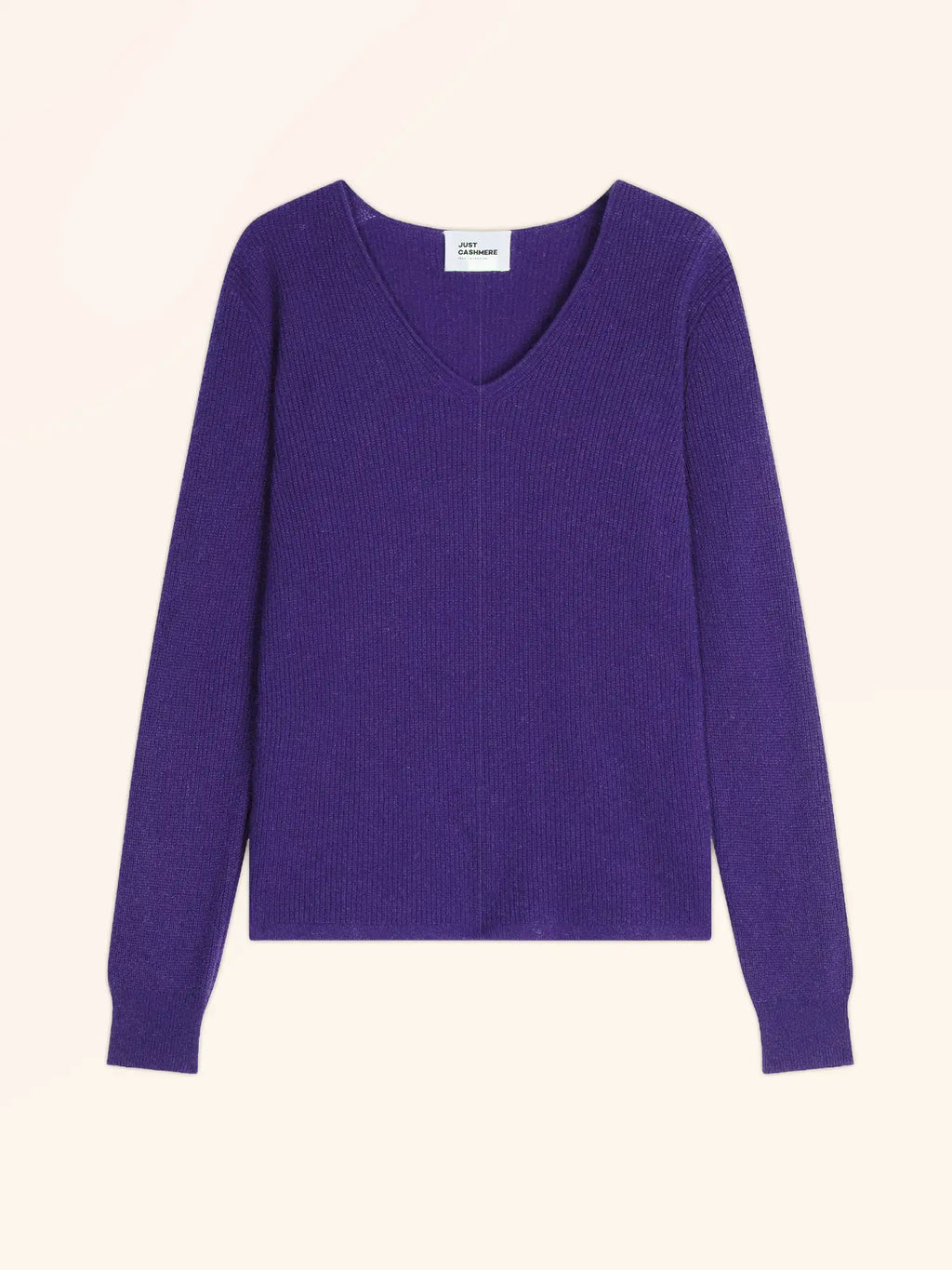 CIELORA pullover v-ausschnitt améthyste