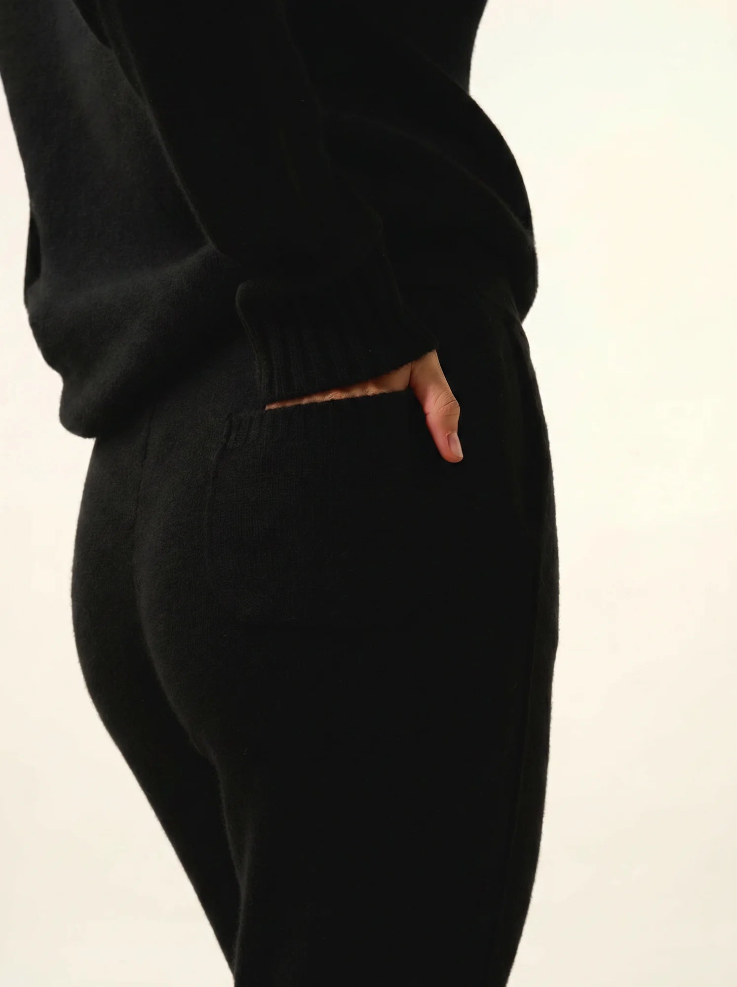 KIRAUNA jogging 4 fils noir