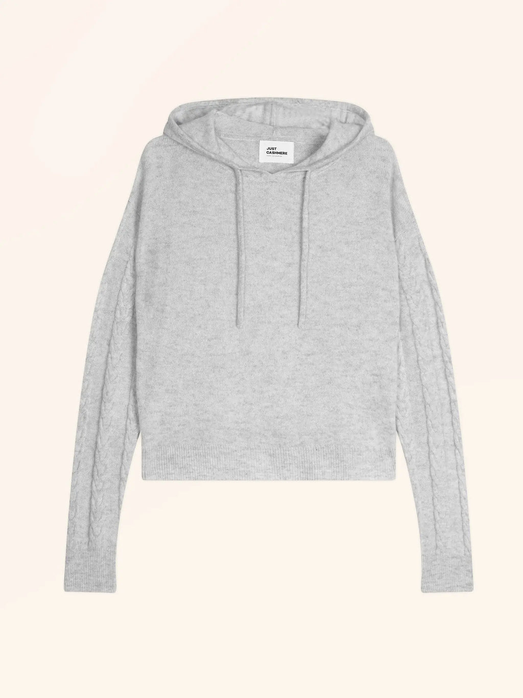 POLARA pullover mit kapuze glacier meliert