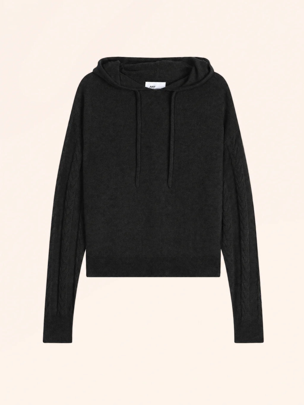 POLARA pullover mit kapuze schwarz