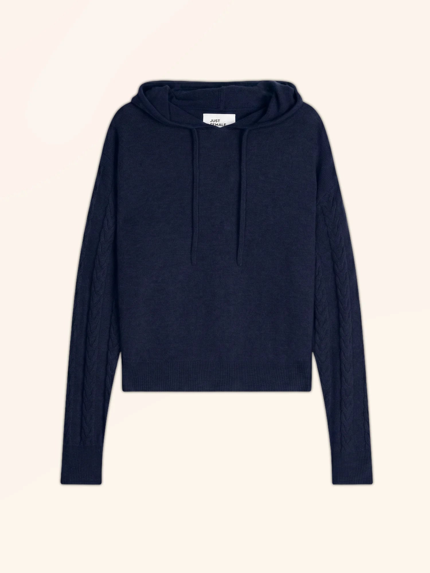 POLARA pullover mit kapuze marineblau