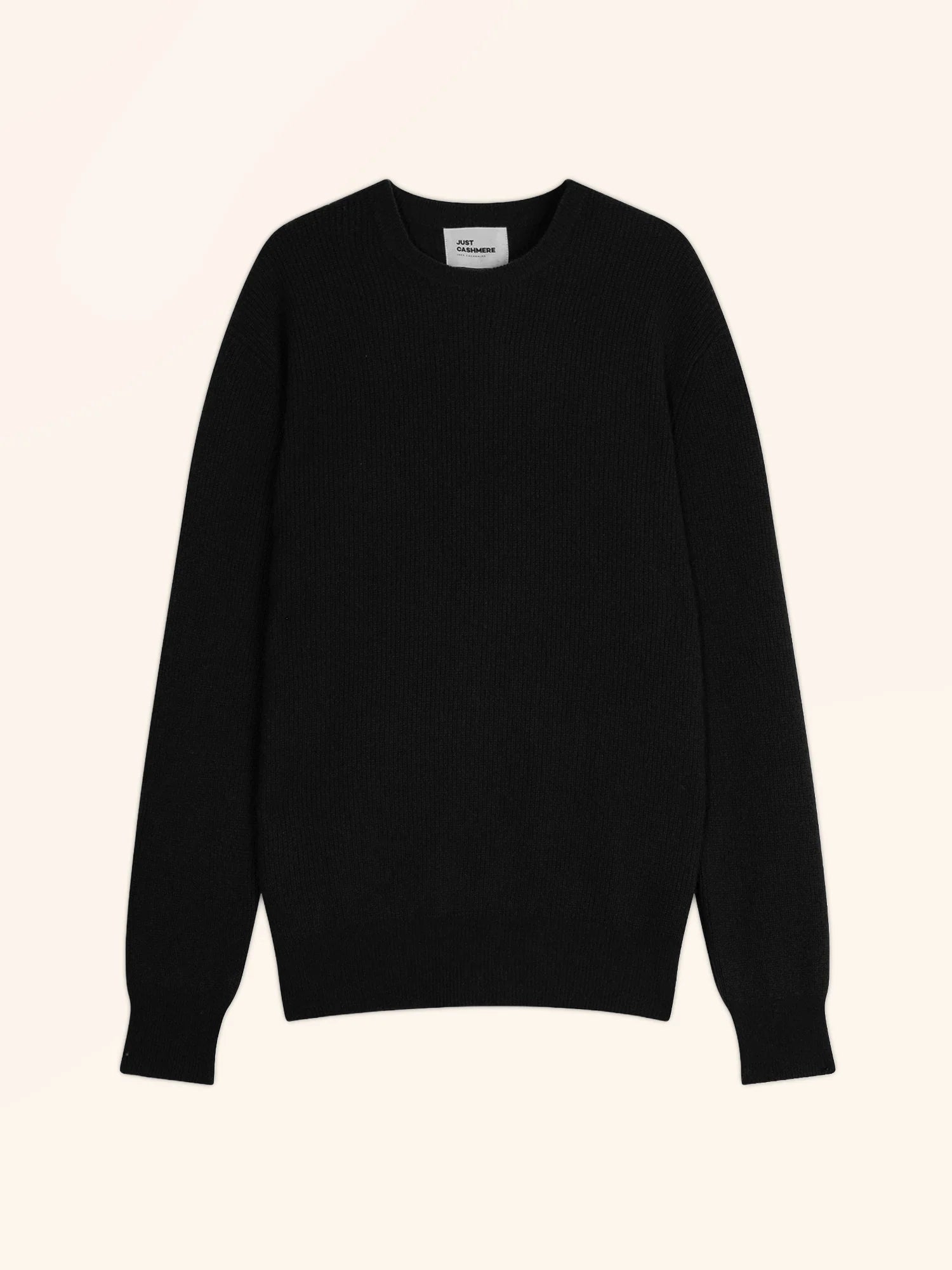 BRENNAN pull col rond noir