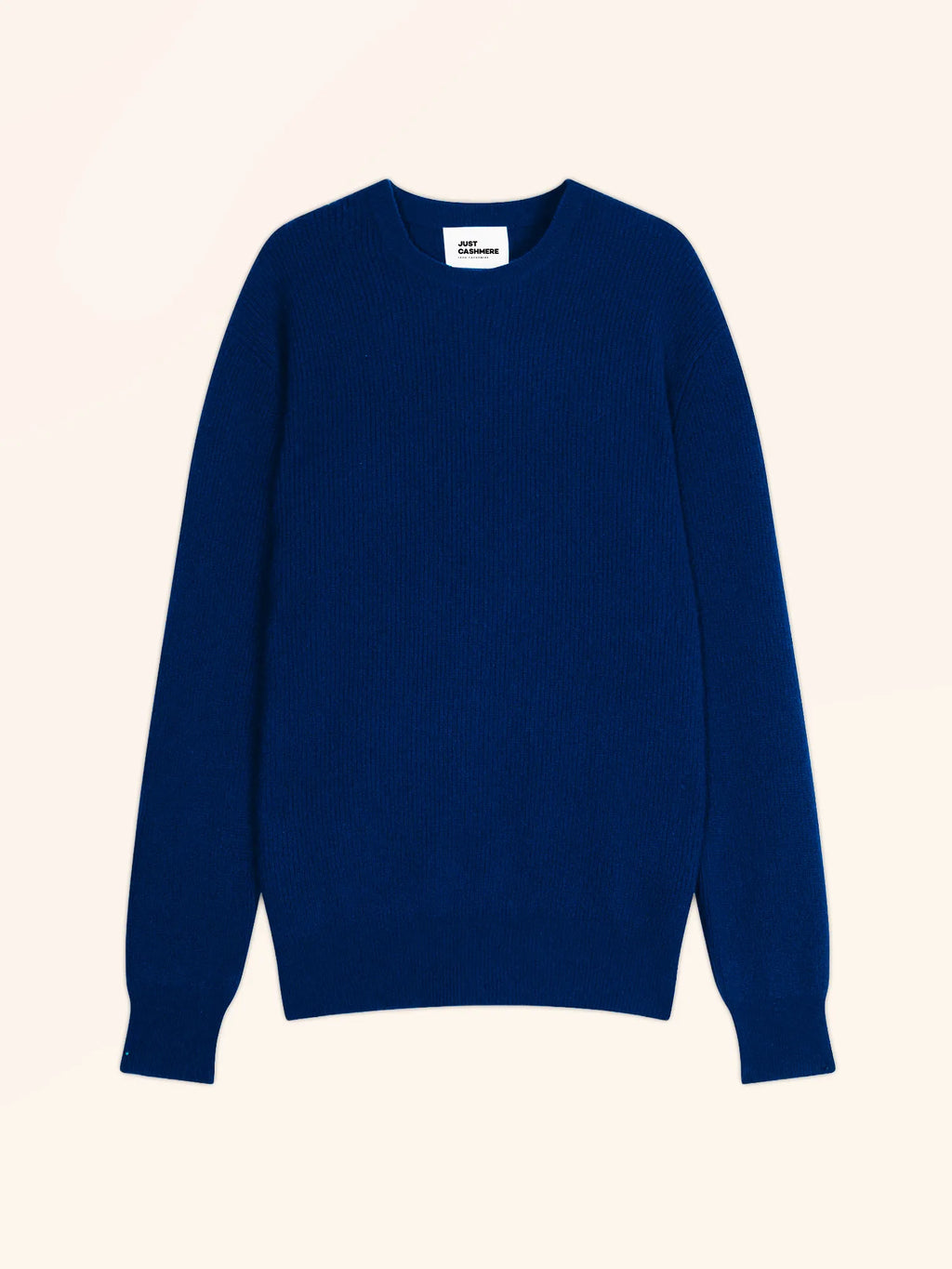 BRENNAN pull col rond outremer