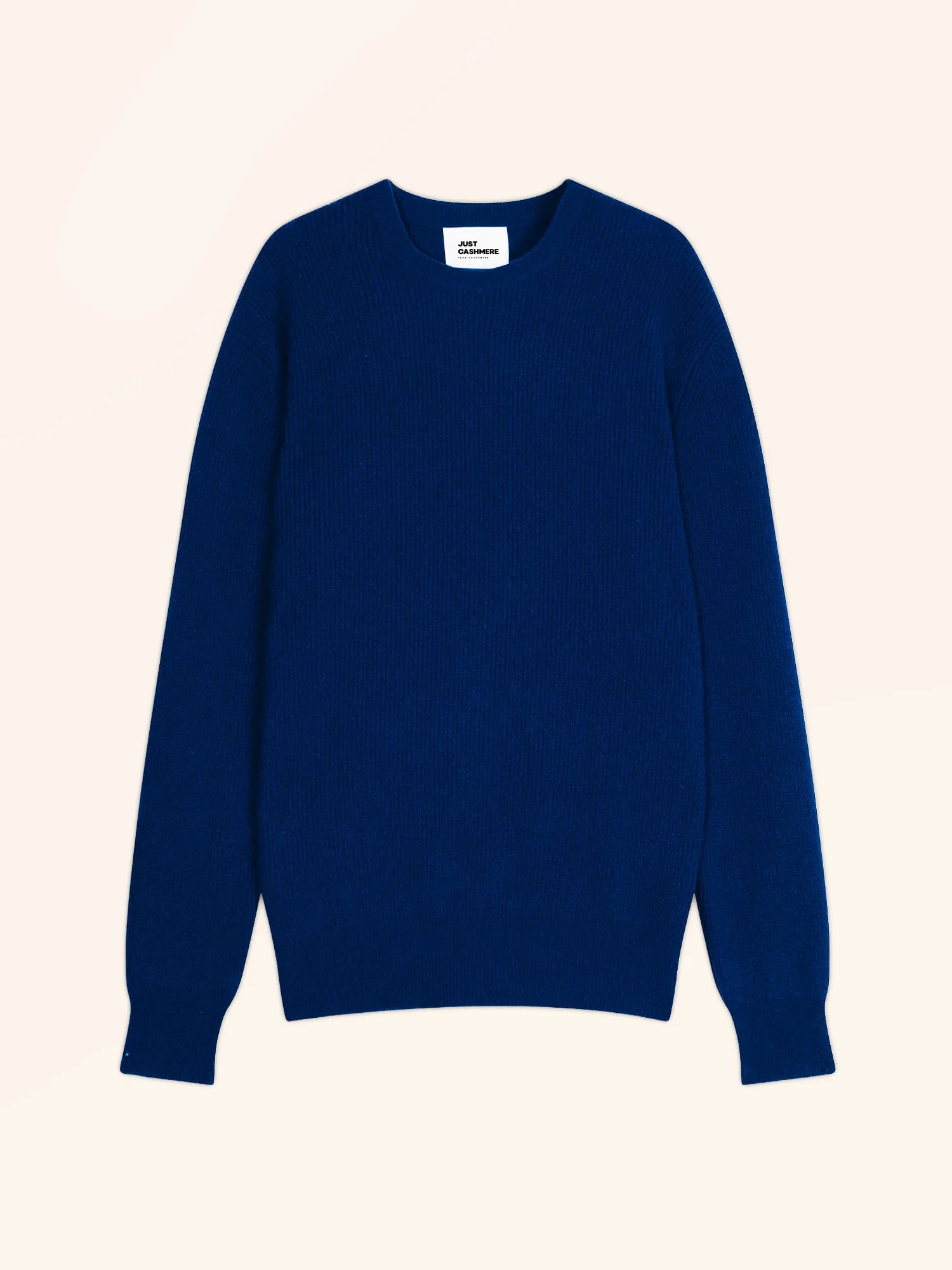 BRENNAN pull col rond outremer