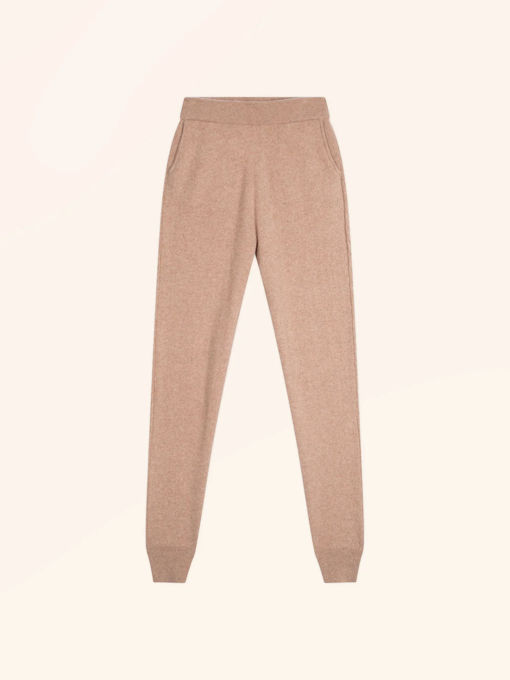 TALIA jogginghose camel meliert