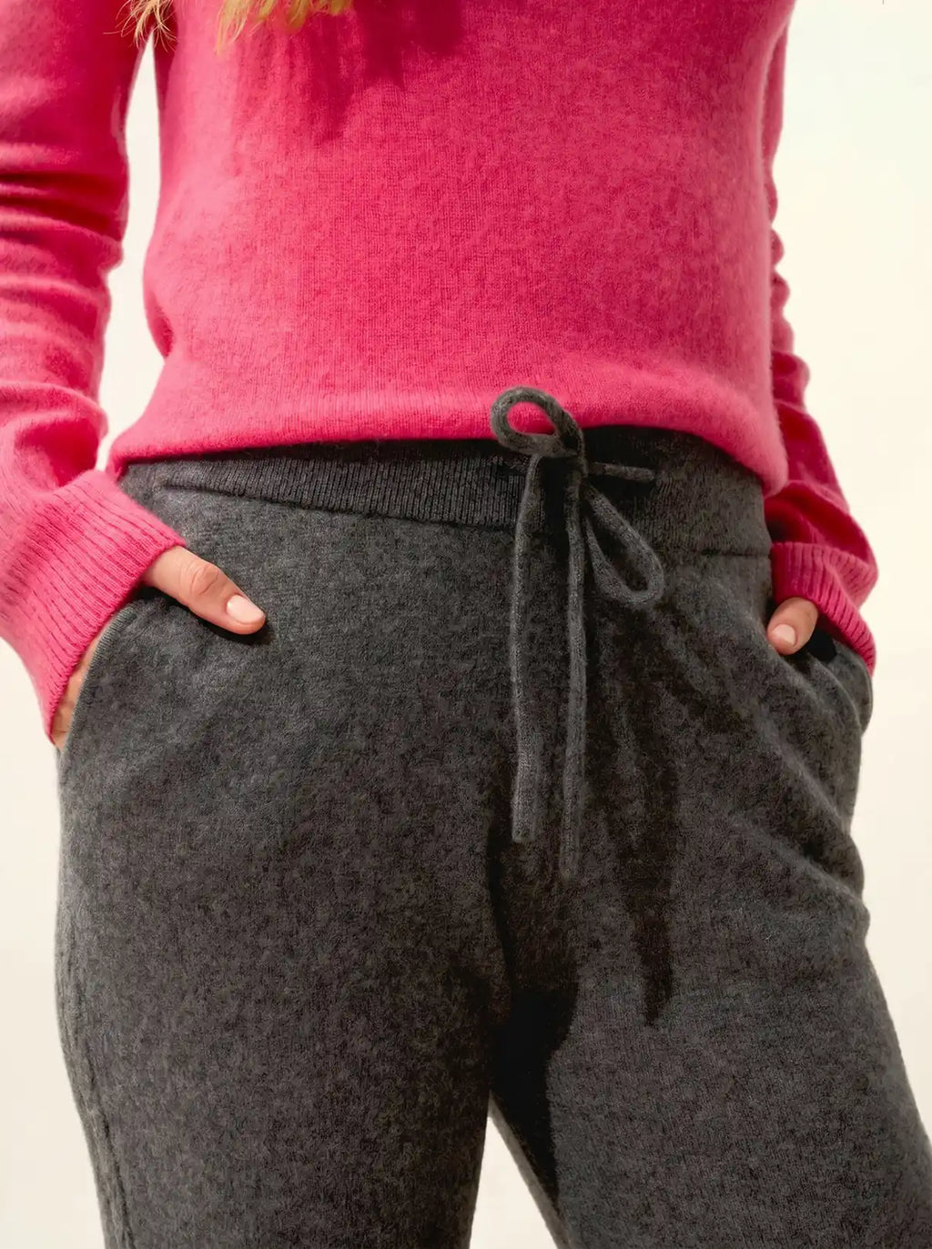 TALIA jogginghose anthrazit meliert