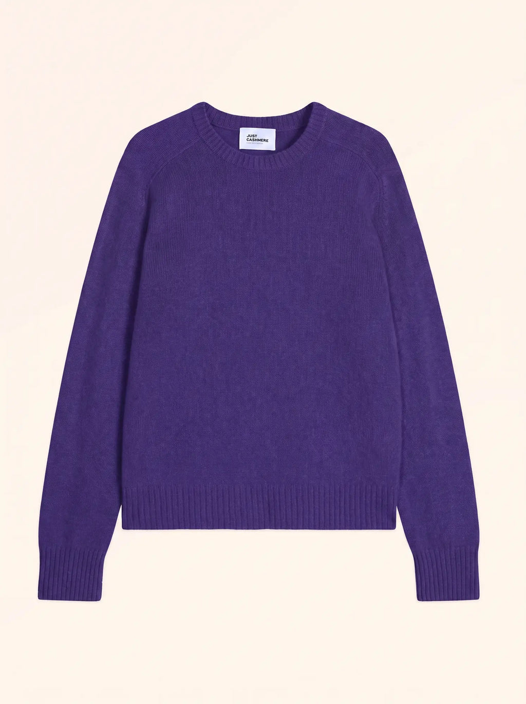 LAVINIA pullover rundhalsausschnitt 4-fädig améthyste
