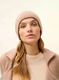 JIN mütze 6-fädig camel meliert