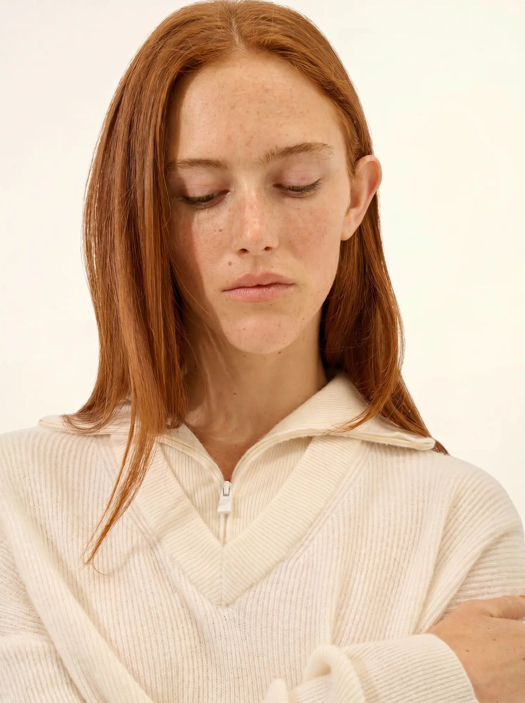 FELISIA pullover dockermütze elfenbein
