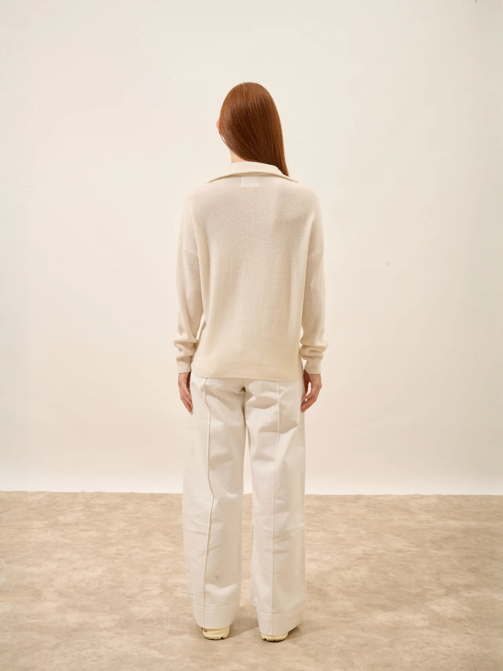 FELISIA pullover dockermütze elfenbein