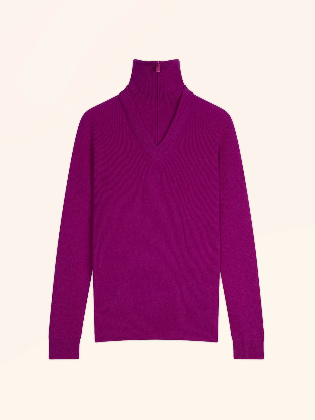 FELISIA pullover dockermütze violine