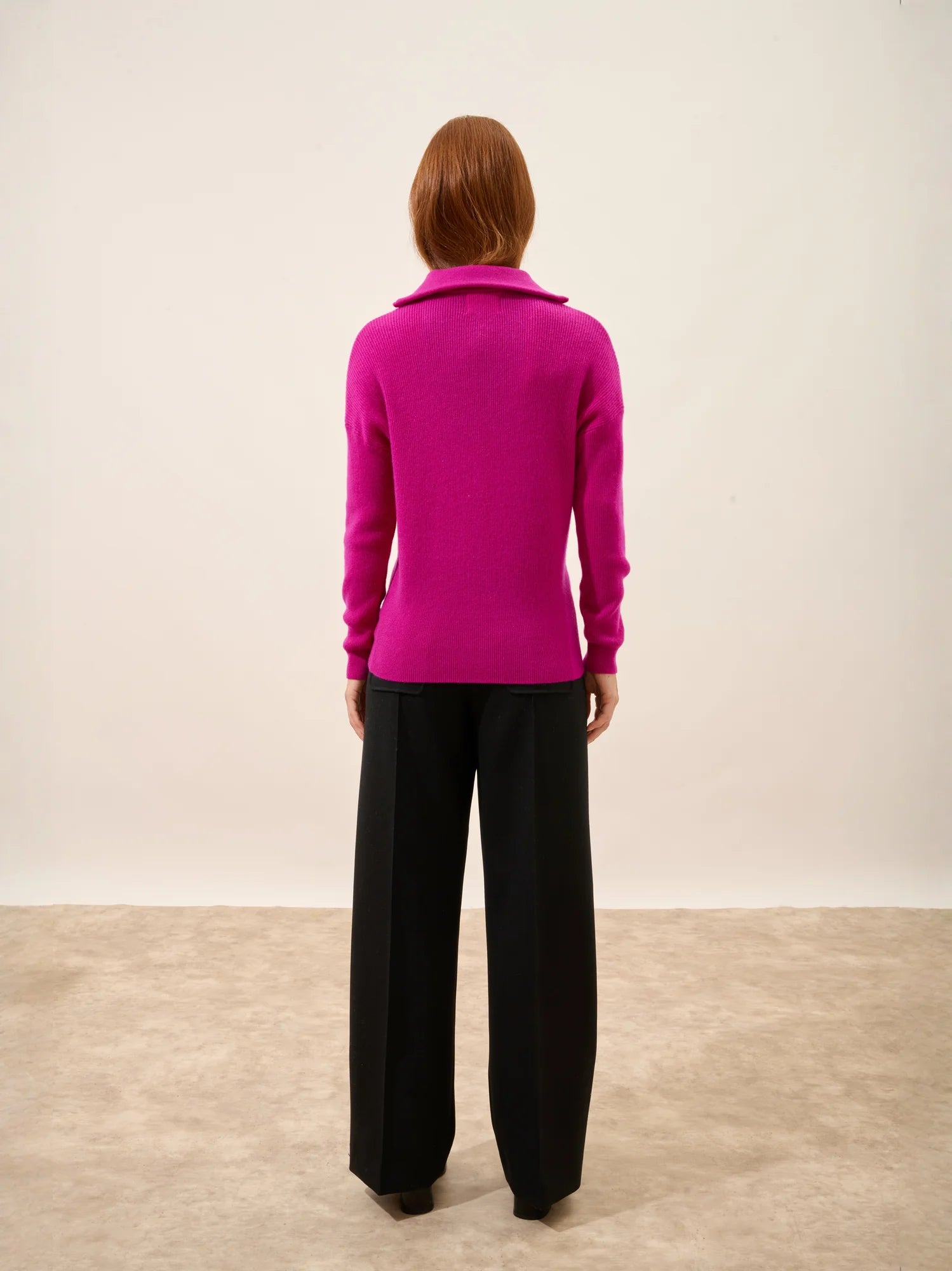 FELISIA pullover dockermütze violine