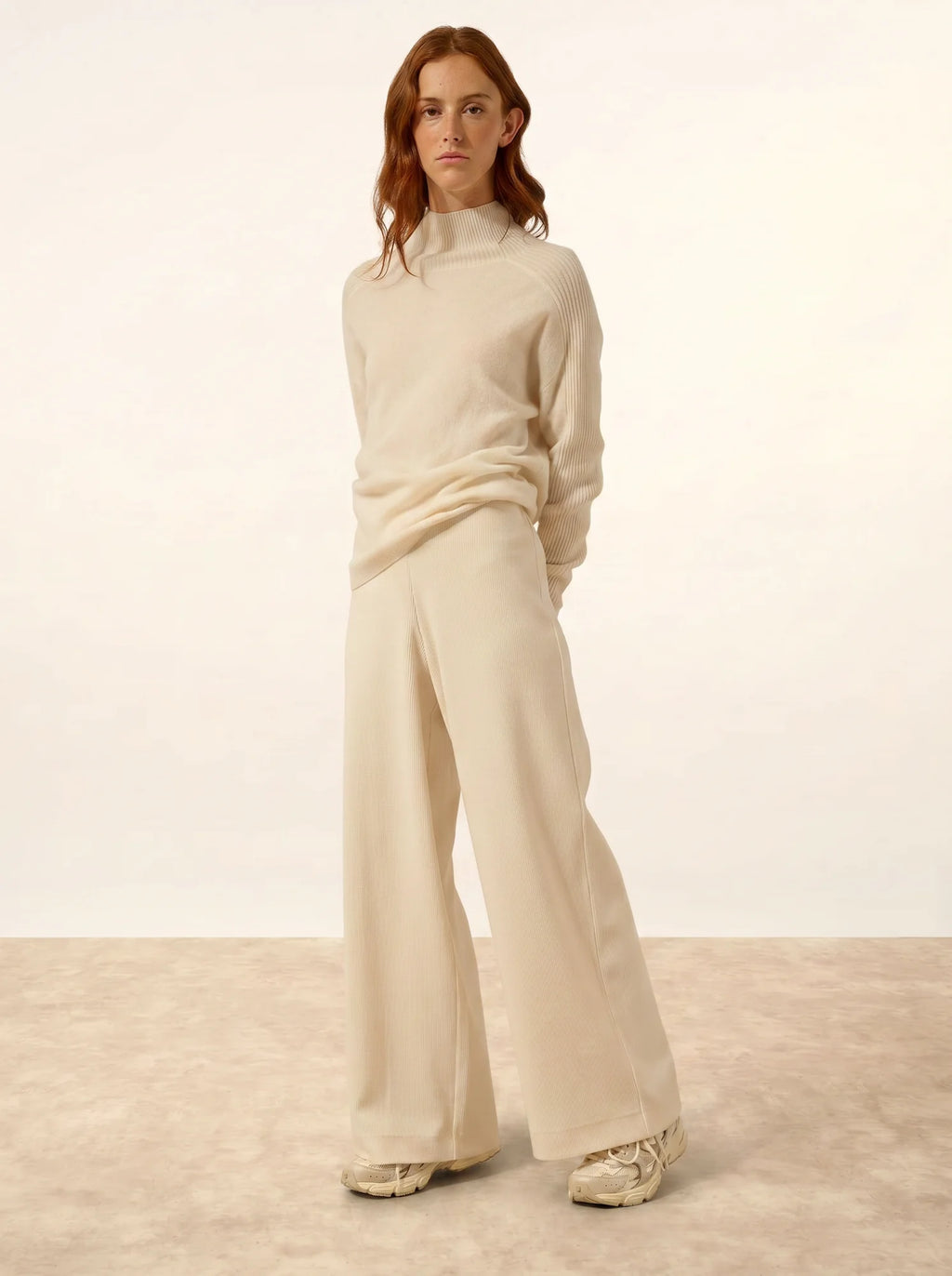 FIORINA pullover rollkragen elfenbein