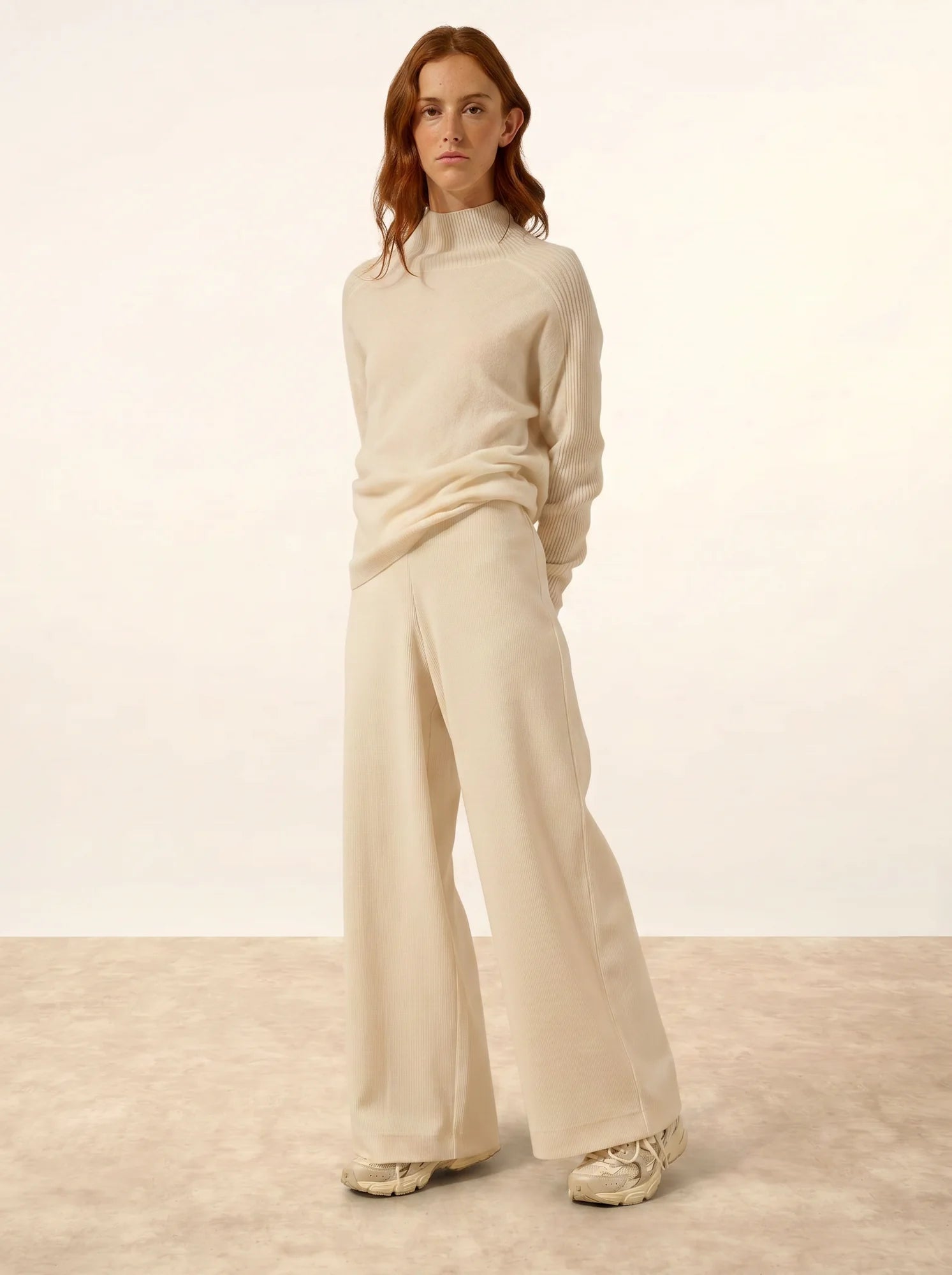 FIORINA pullover rollkragen elfenbein