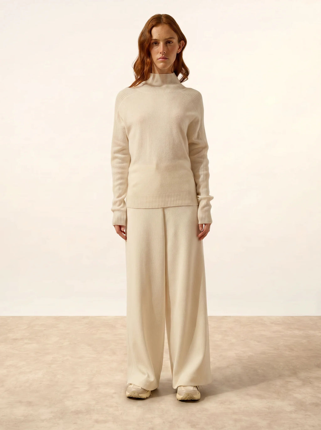 FIORINA pullover rollkragen elfenbein