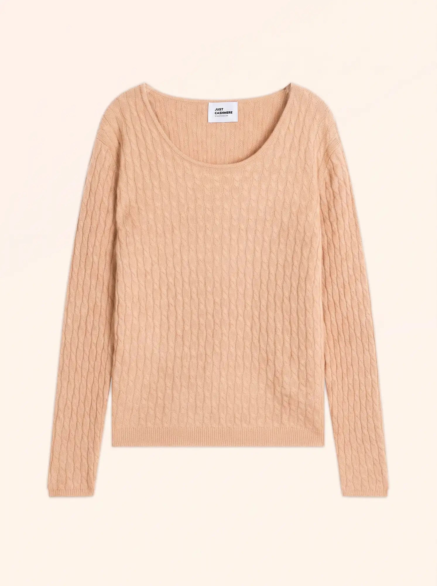 RELINA pullover u-boot-ausschnitt sand
