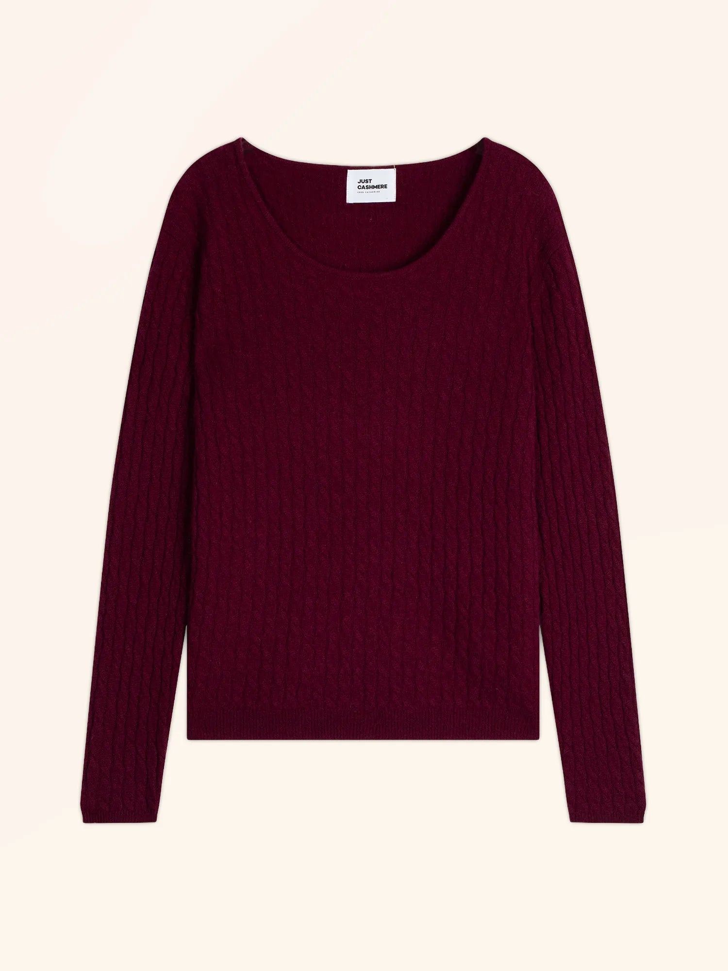 RELINA pullover u-boot-ausschnitt bordeaux