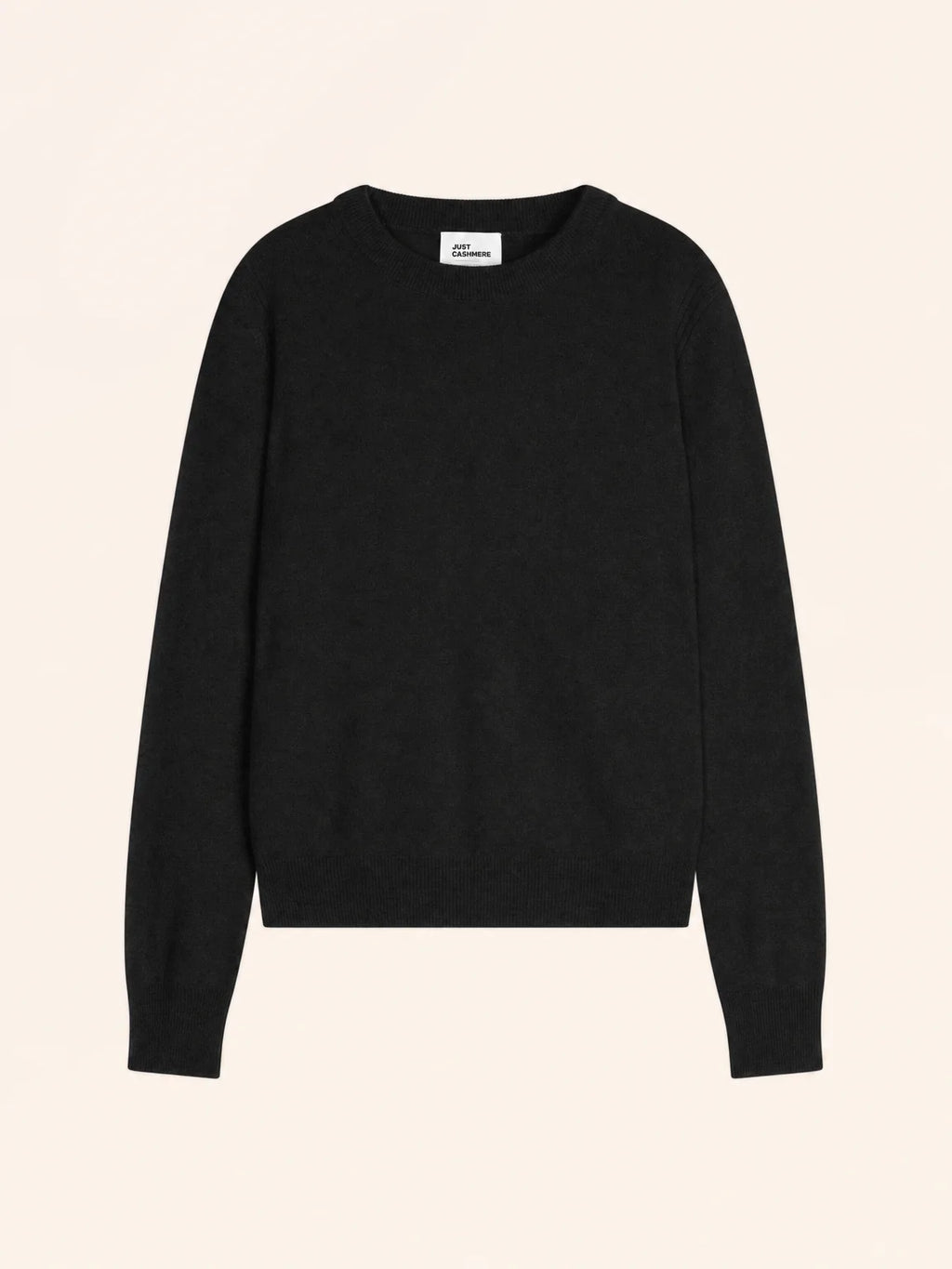 LUNERA pullover rundhalsausschnitt schwarz