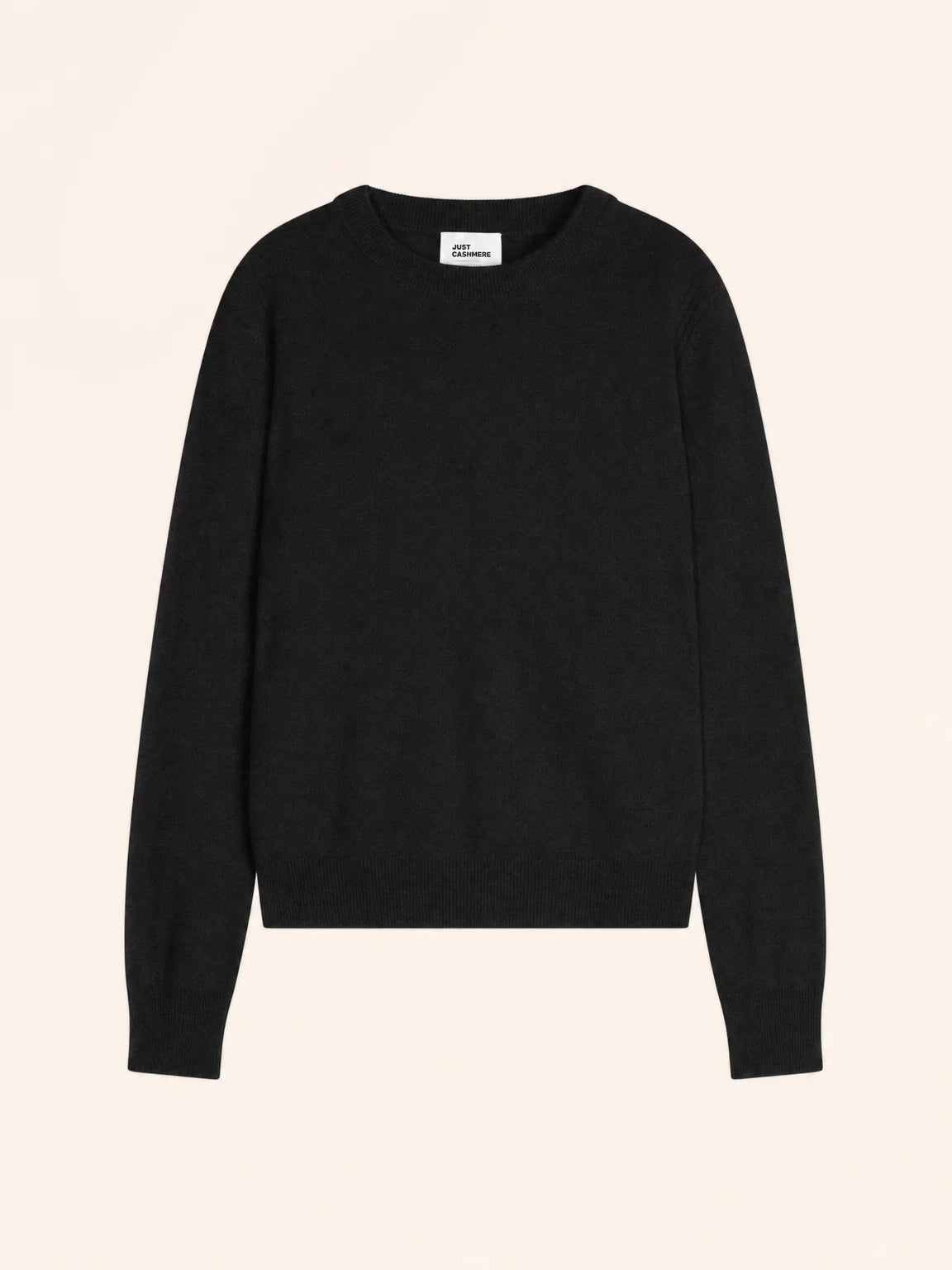 LUNERA pullover rundhalsausschnitt schwarz