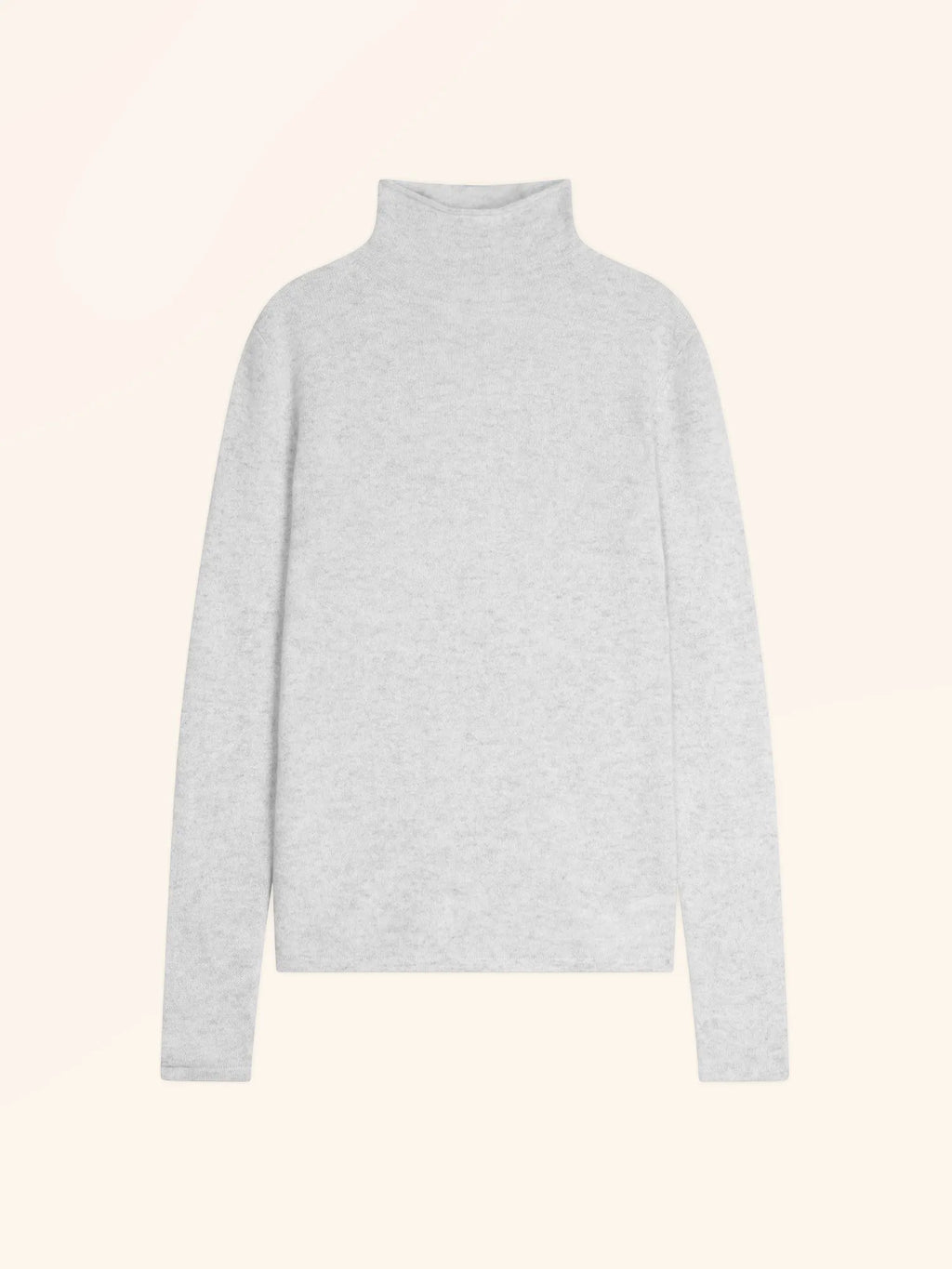 LYSANDRA pullover rollkragen perlgrau meliert