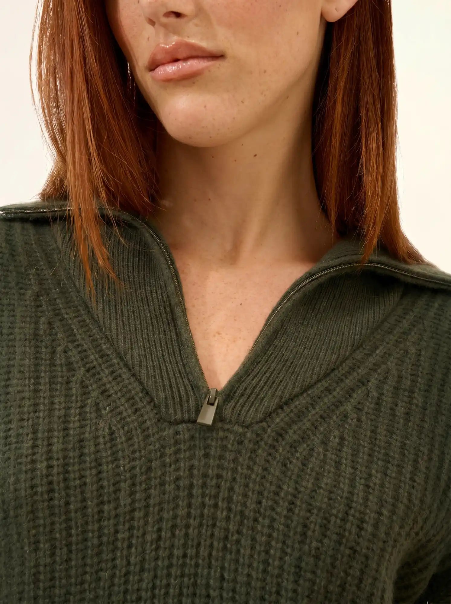 NORDICA pullover dockermütze 6-fädig khaki