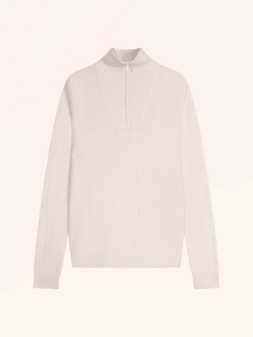 CASSIOPÉE pullover dockermütze elfenbein
