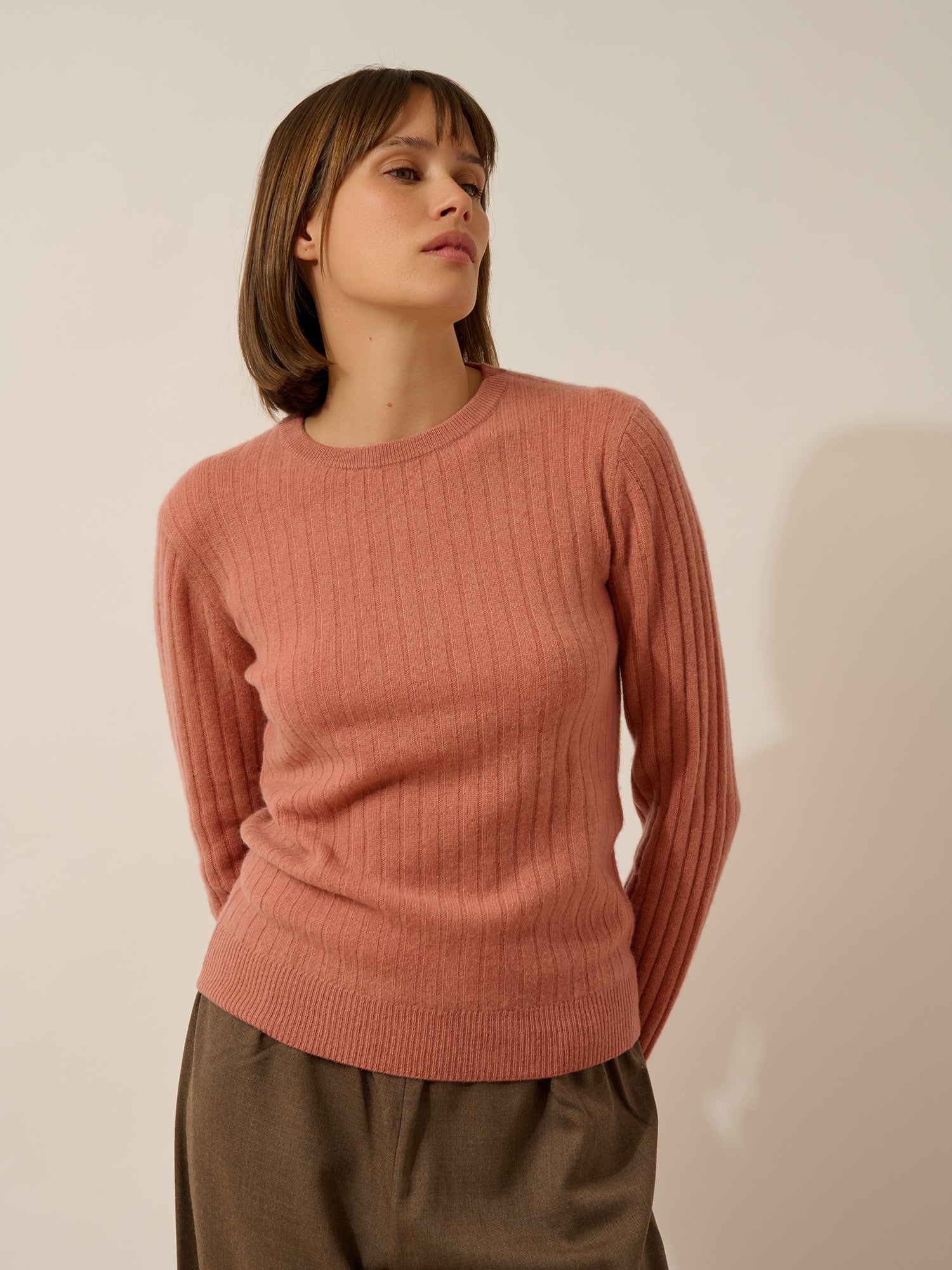 AVANA pull col rond dahlia