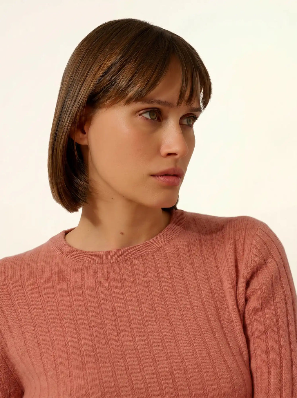 AVANA pullover rundhalsausschnitt dahlia