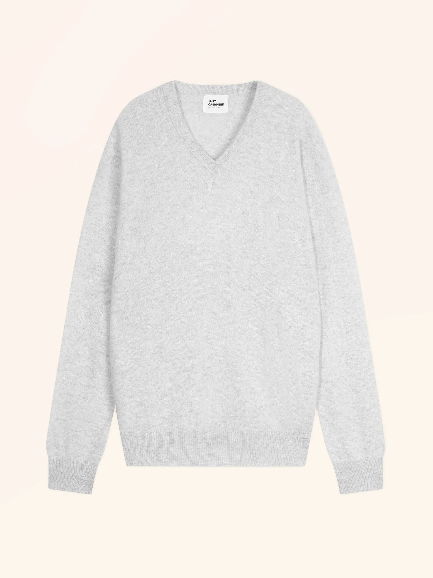 WALT pullover v-ausschnitt perlgrau meliert