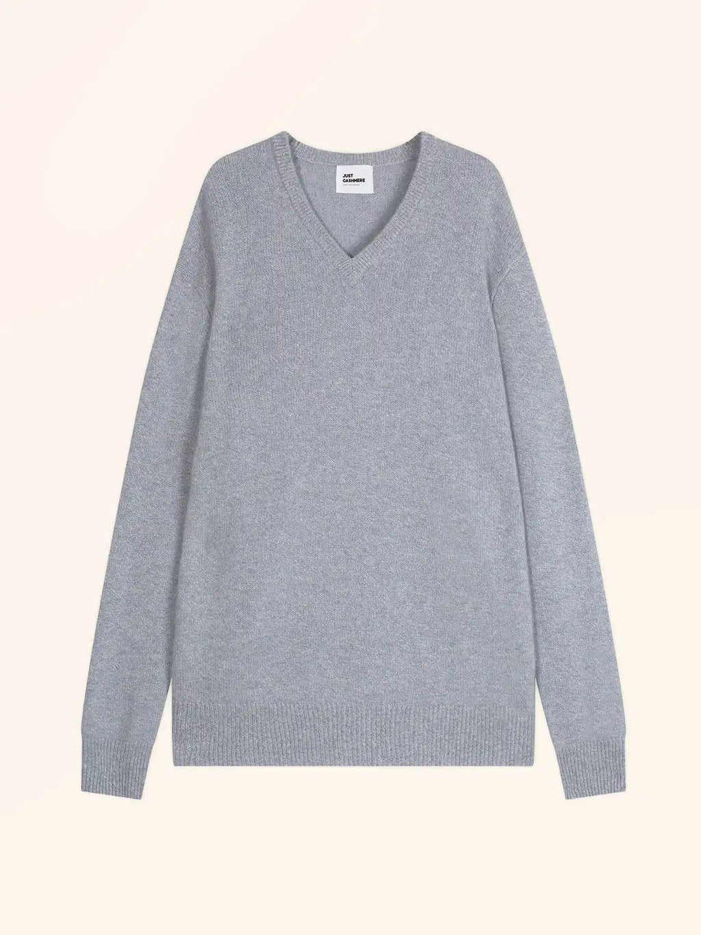 NATHAN pullover v-ausschnitt 4-fädig blau elfenbein