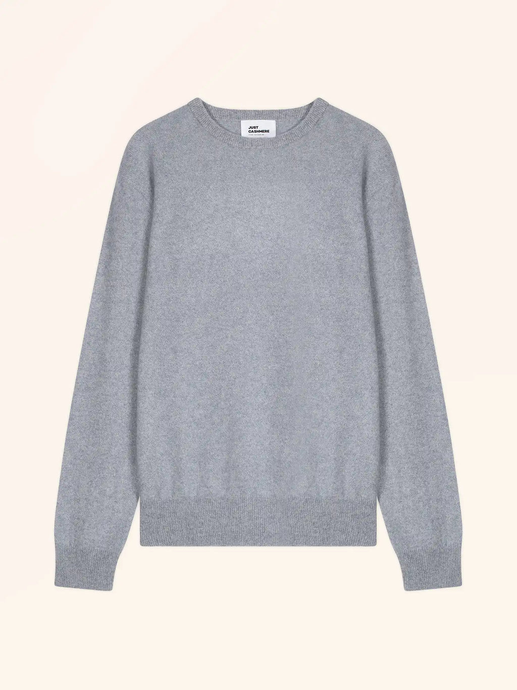 HOWARD Pullover Rundhalsausschnitt Elfenbeinblau