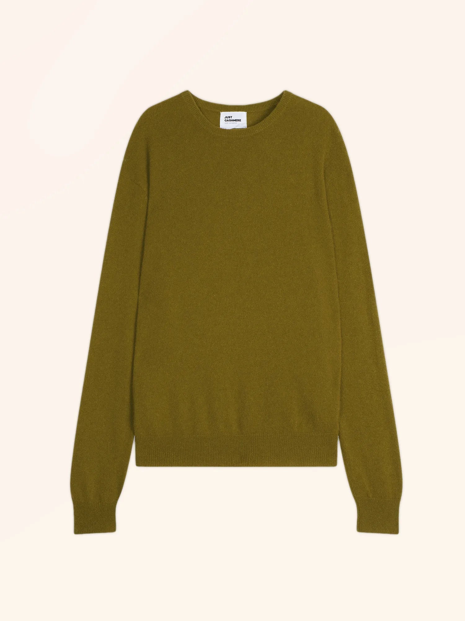 HOWARD pullover rundhalsausschnitt bronze