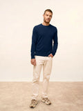 HOWARD Pullover Rundhalsausschnitt Mitternachtsblau