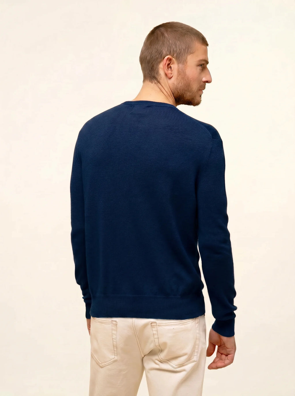 HOWARD Pullover Rundhalsausschnitt Mitternachtsblau