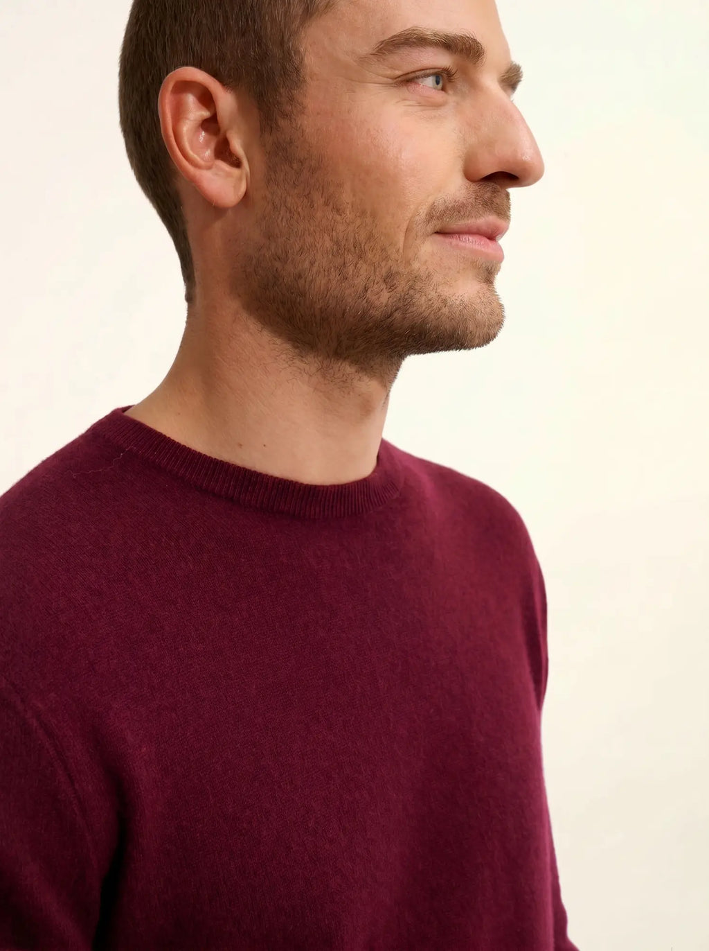 HOWARD pullover rundhalsausschnitt mûre