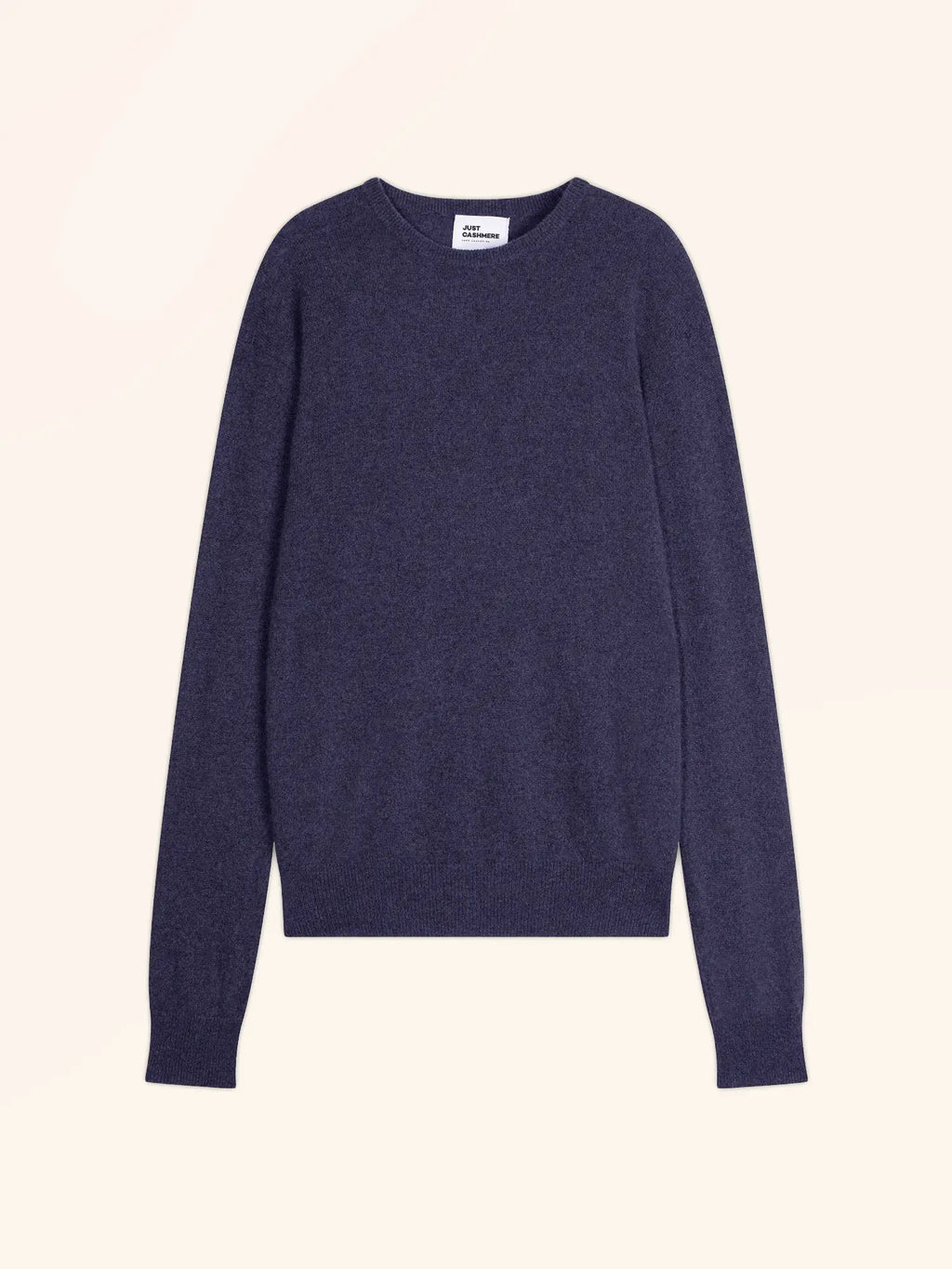 HOWARD Pullover Rundhalsausschnitt Violett Grau meliert