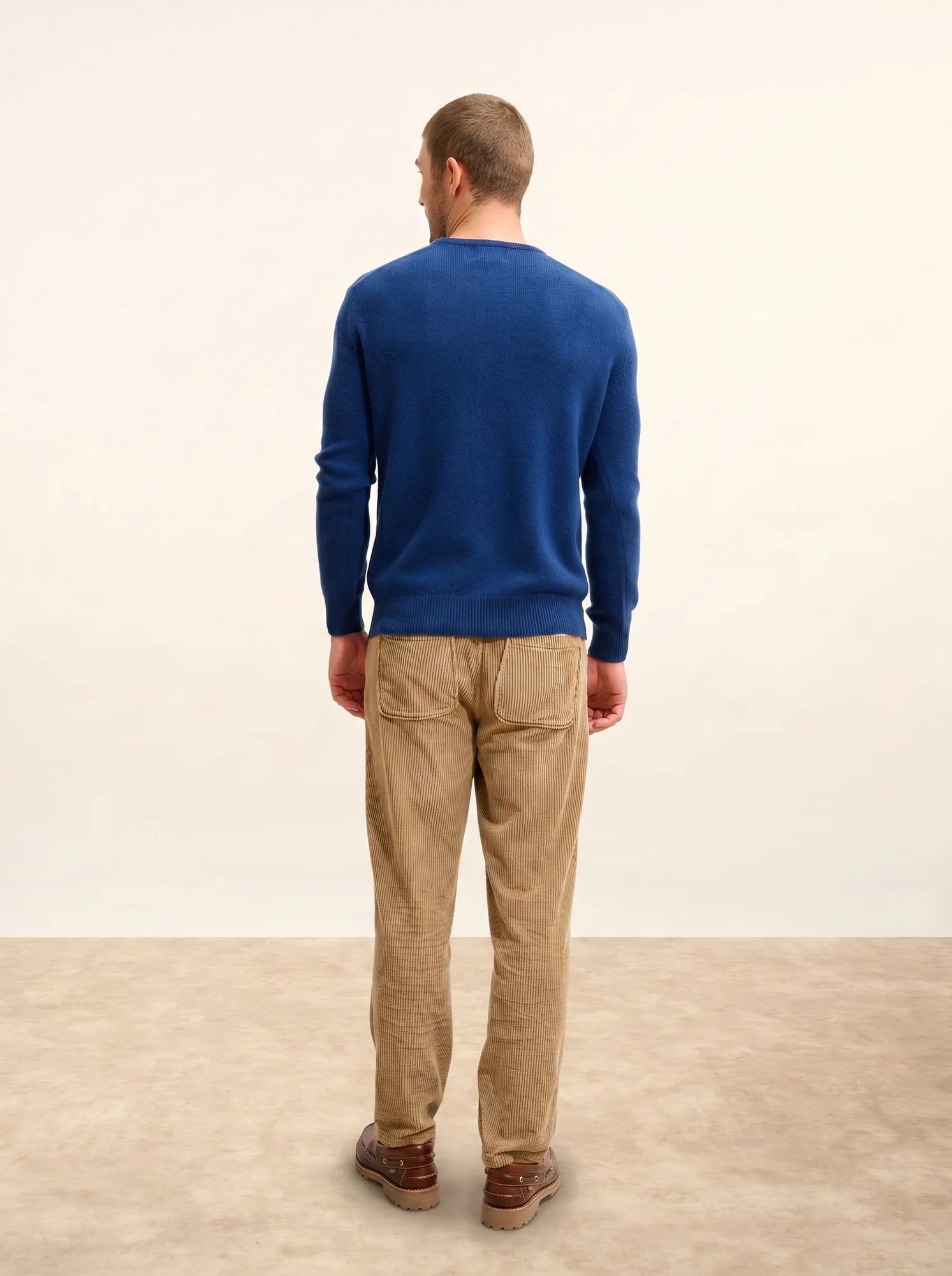 GABIN pullover rundhalsausschnitt 4-fädig minuit