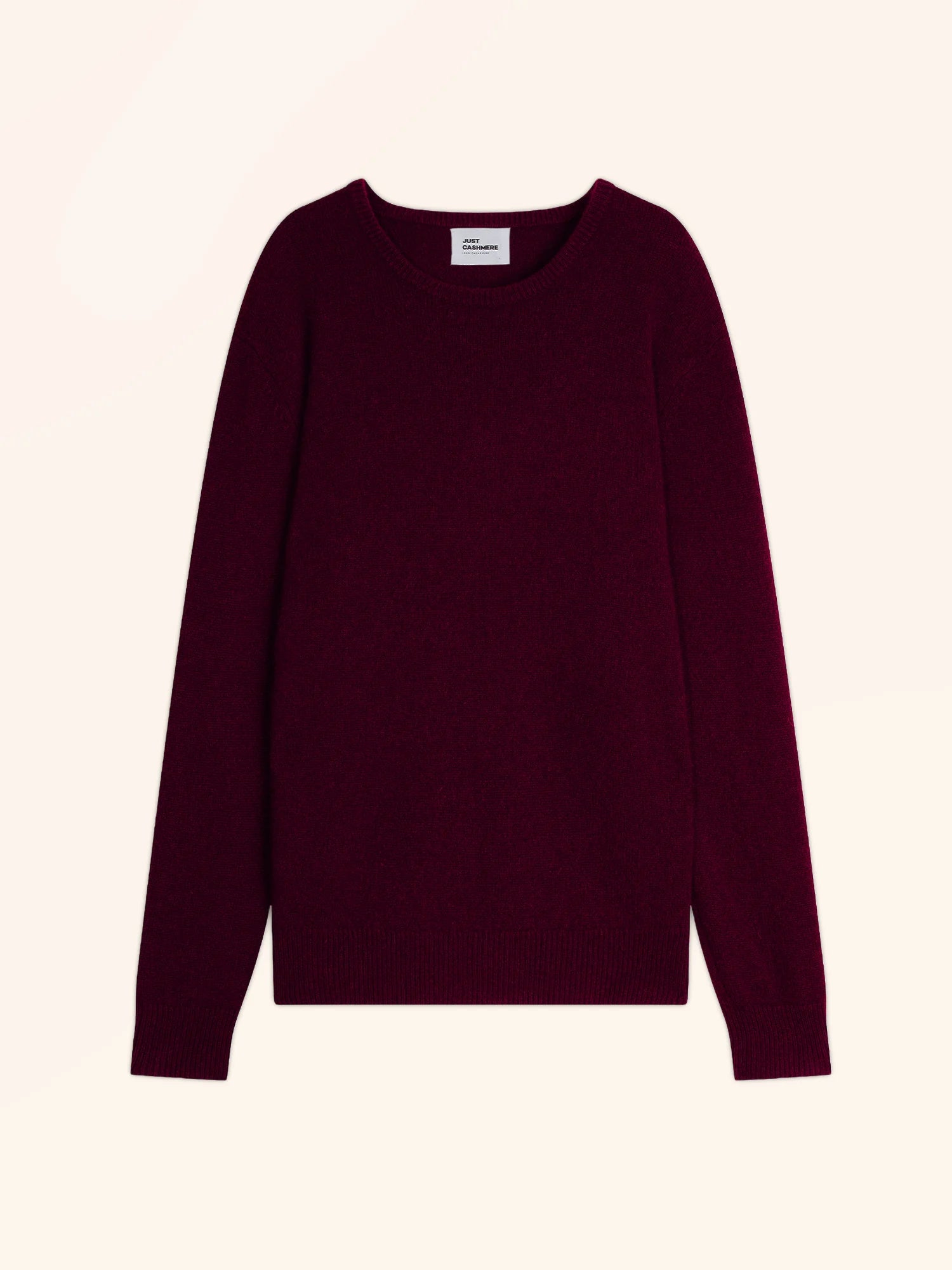 GABIN pullover rundhalsausschnitt 4-fädig mûre