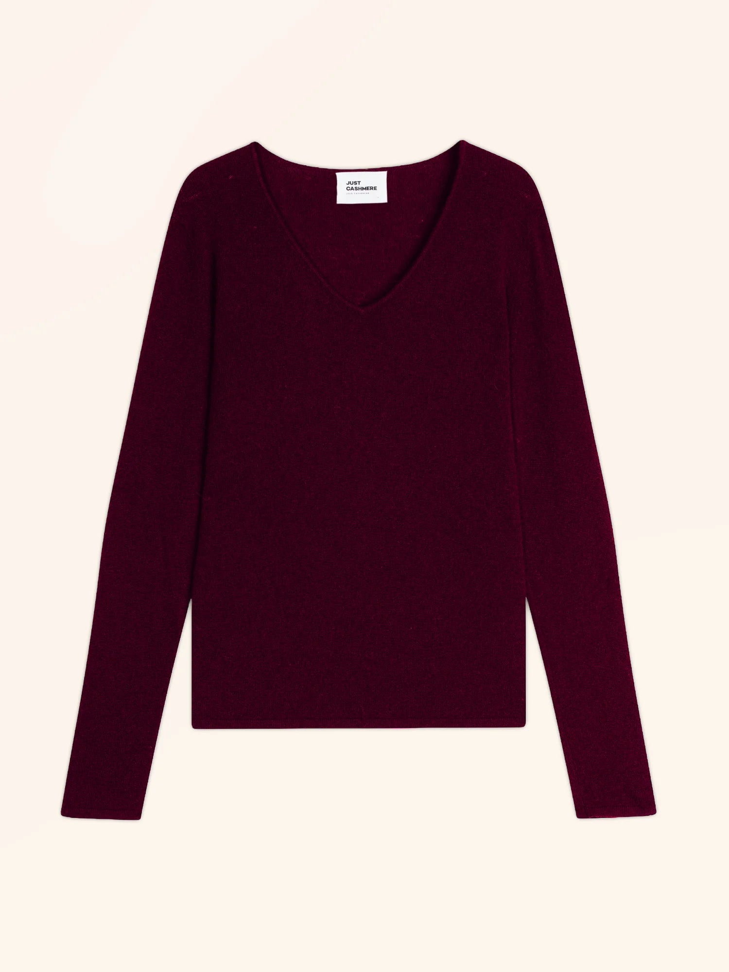 JOAN pullover v-ausschnitt mûre