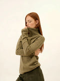 MATT pullover rollkragen 4-fädig bronze meliert