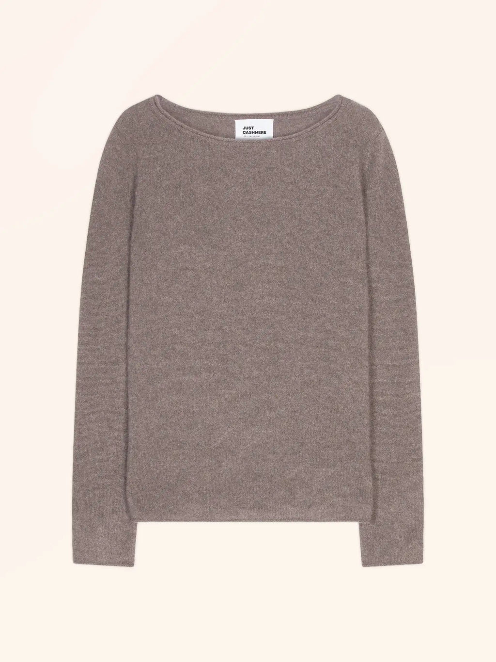 GRACE pullover u-boot-ausschnitt caribou meliert