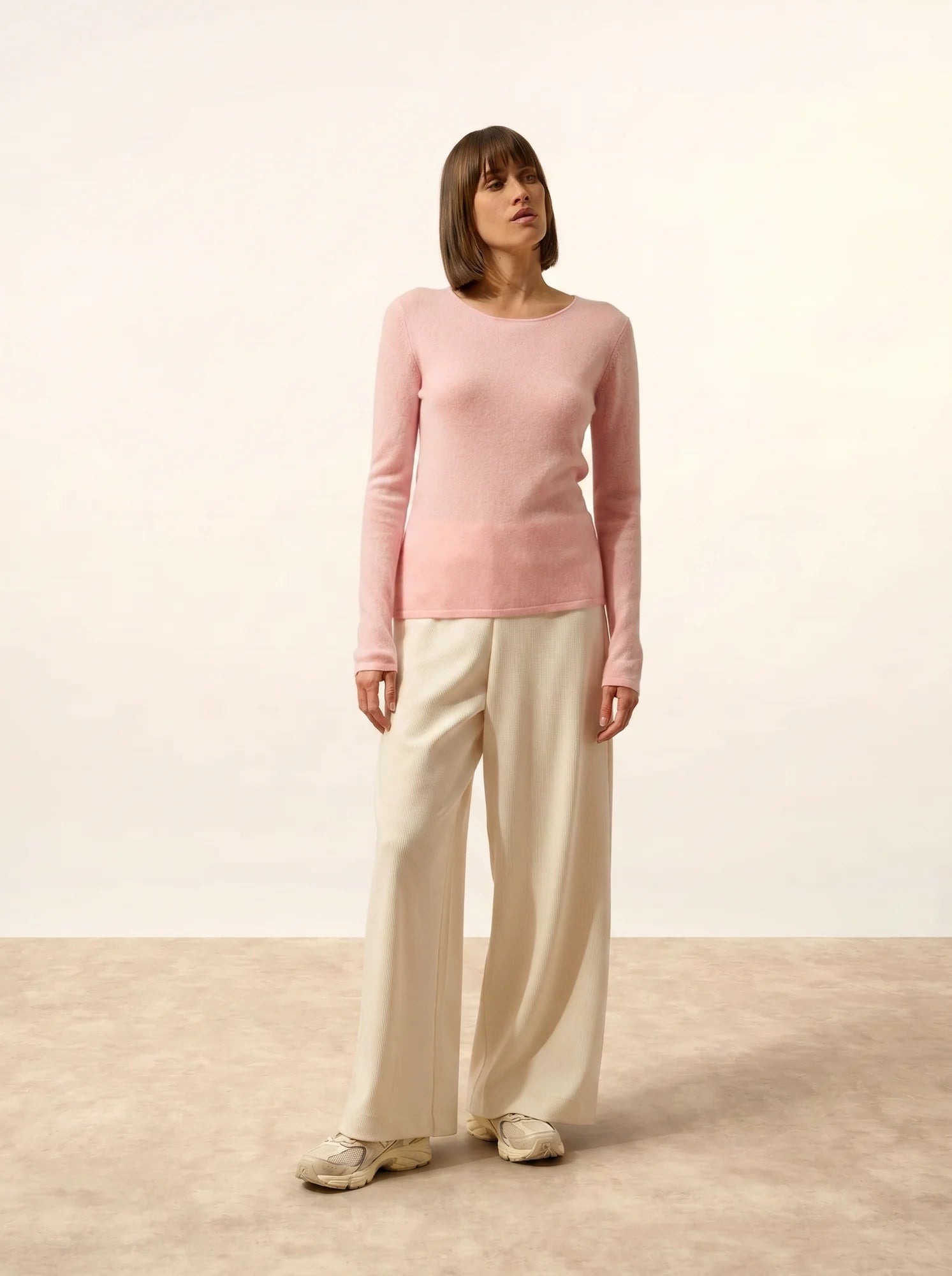 VIVIAN pullover rundhalsausschnitt ballerine