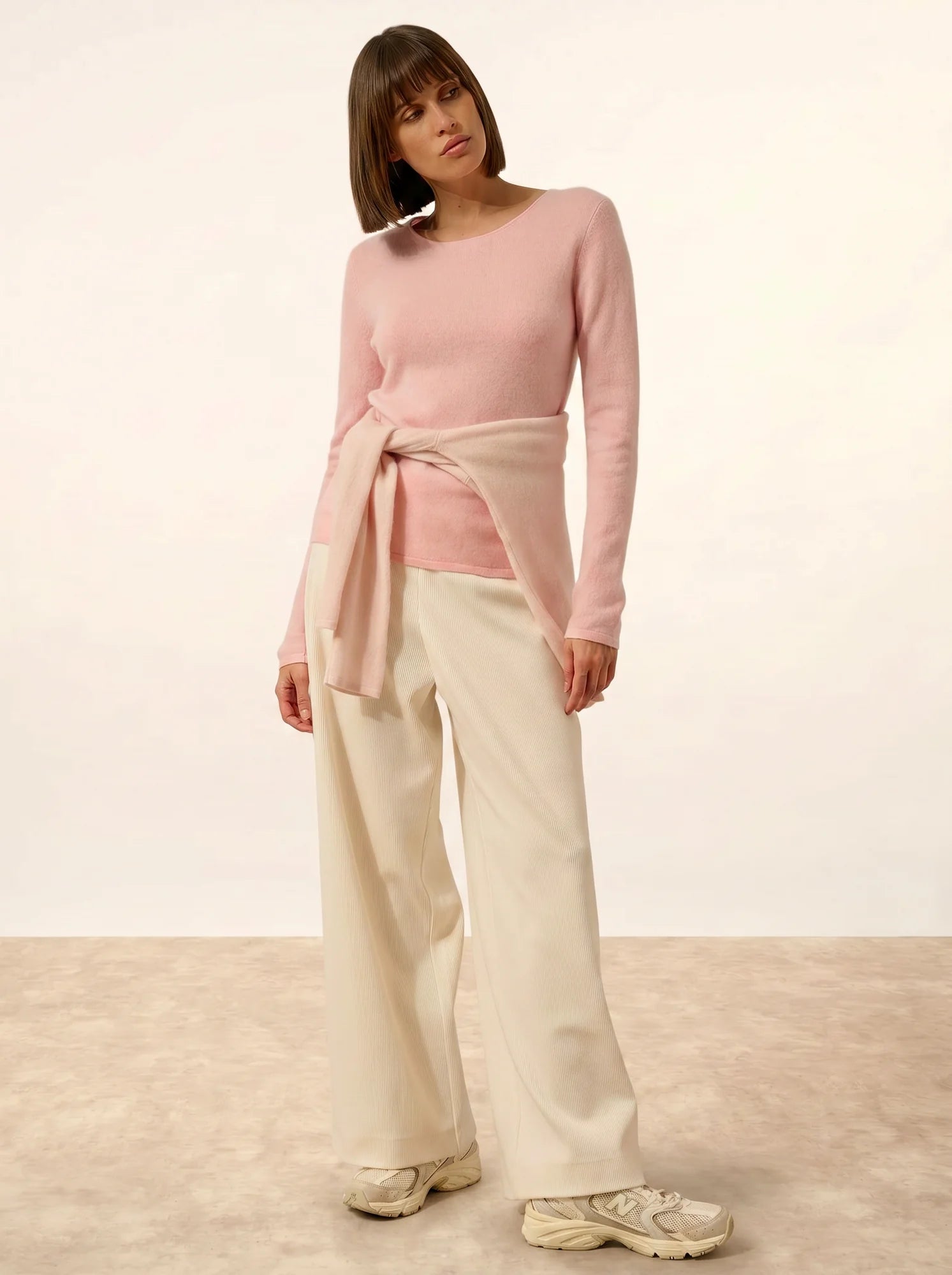 VIVIAN pullover rundhalsausschnitt ballerine
