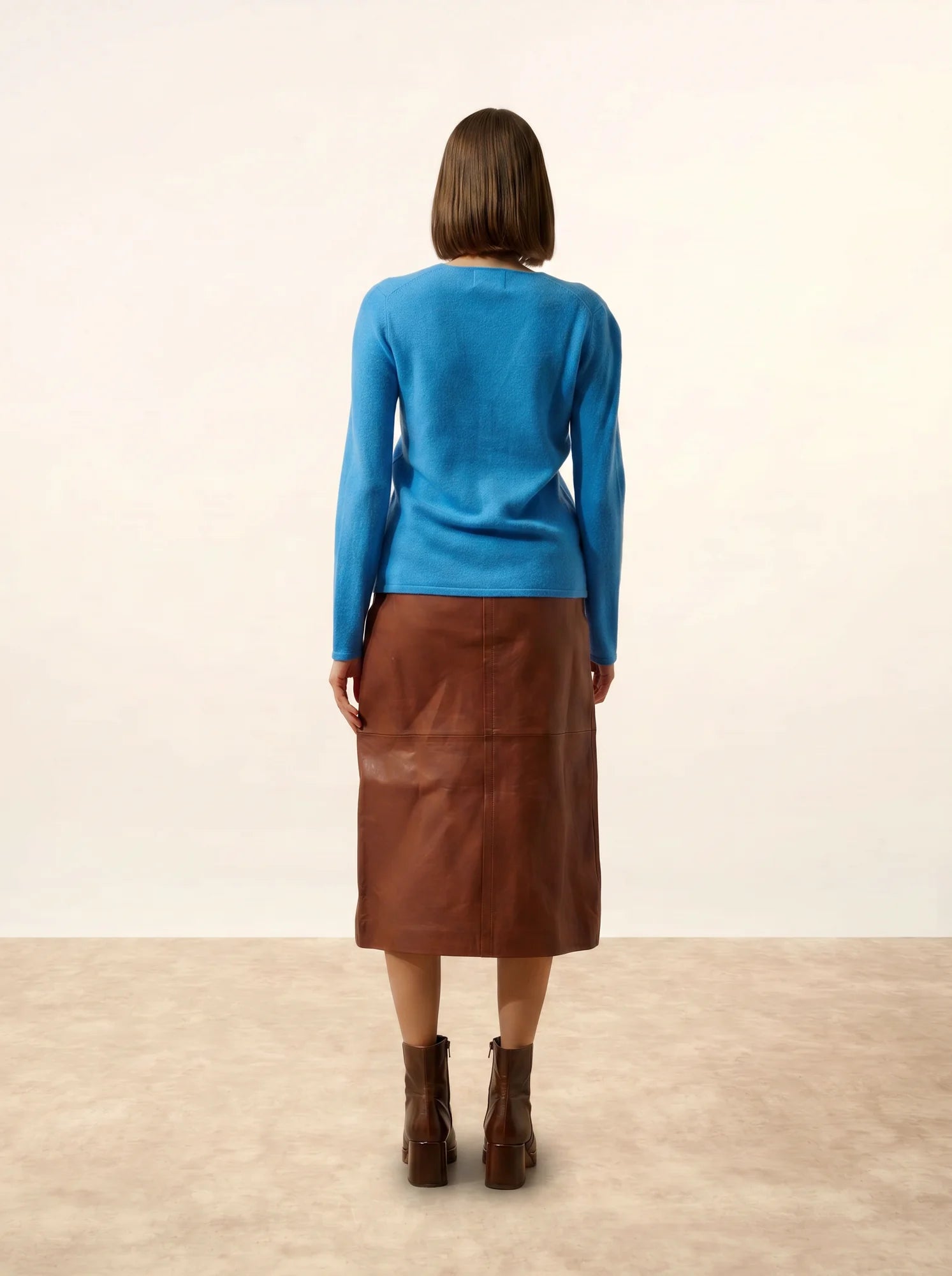 NORMA strickjacke v-ausschnitt bleuet