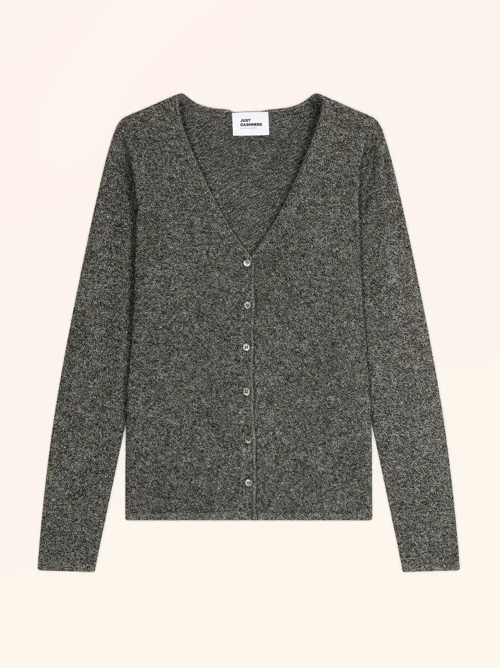 NORMA strickjacke v-ausschnitt schwarz und weiß