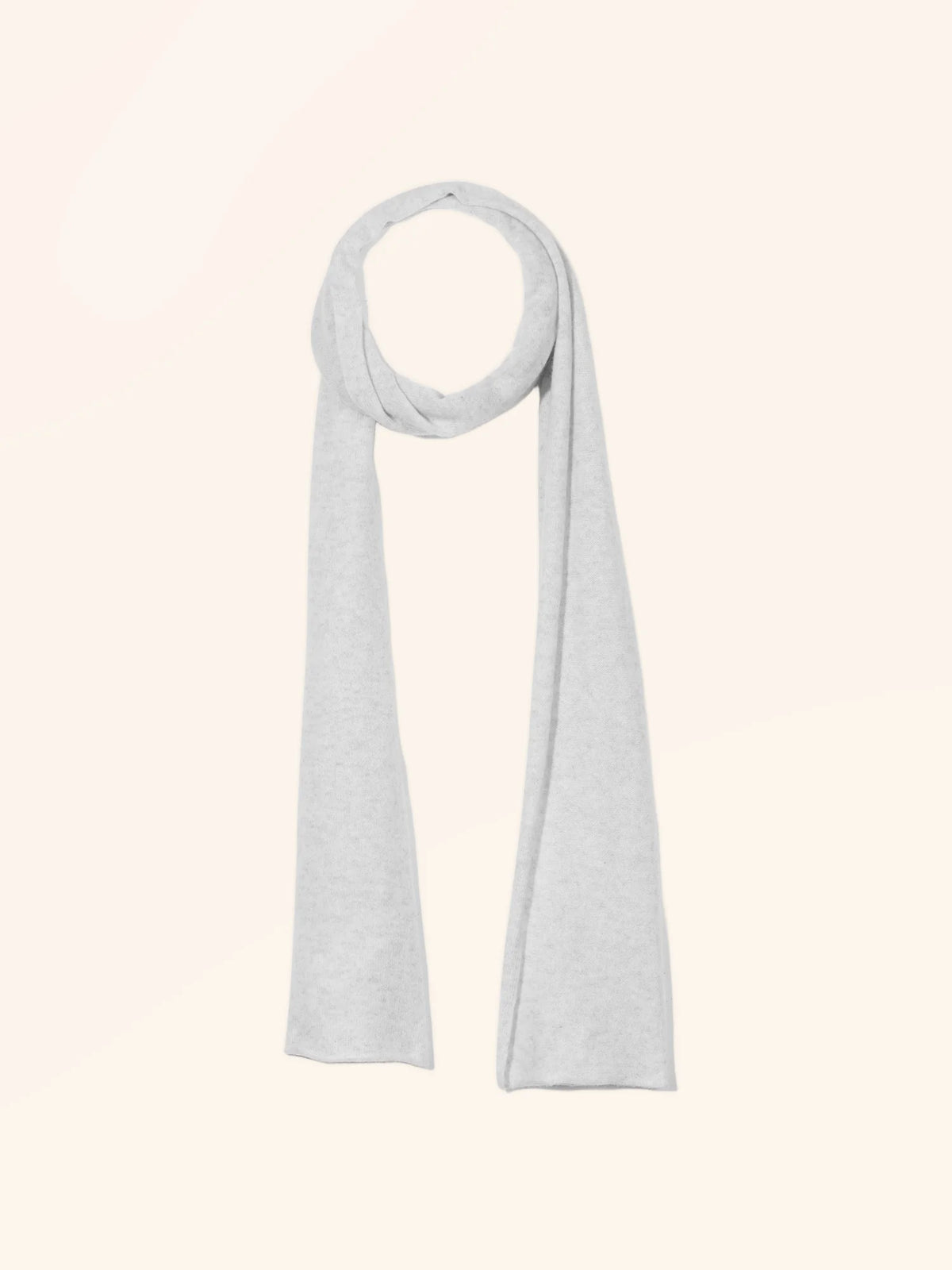 SPENCER écharpe gris perle chiné