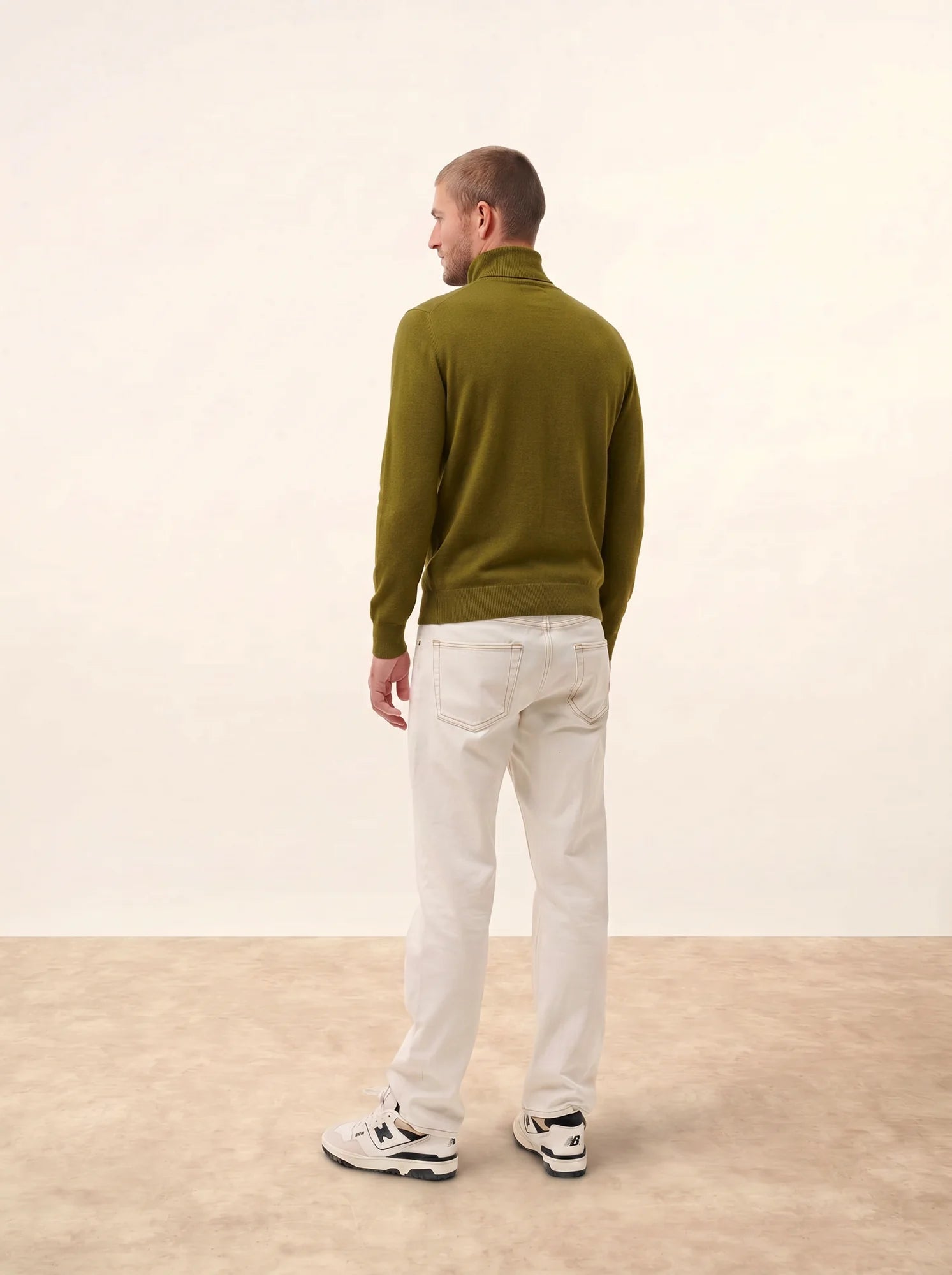 CONNOR pullover rollkragen bronze